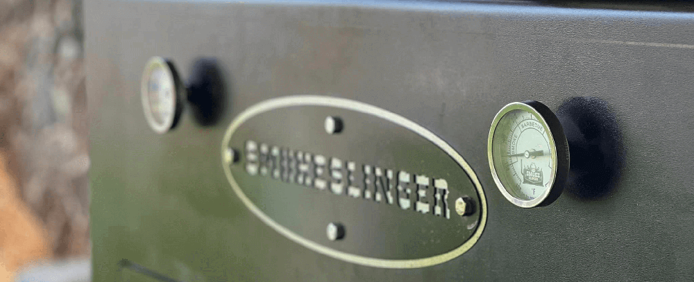 smokeslinger full size banner showing the nameplate blurred up close