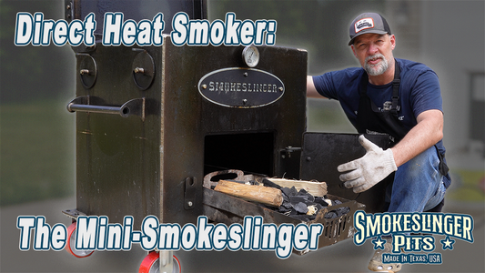 Frank Cox with the mini-smokeslinger