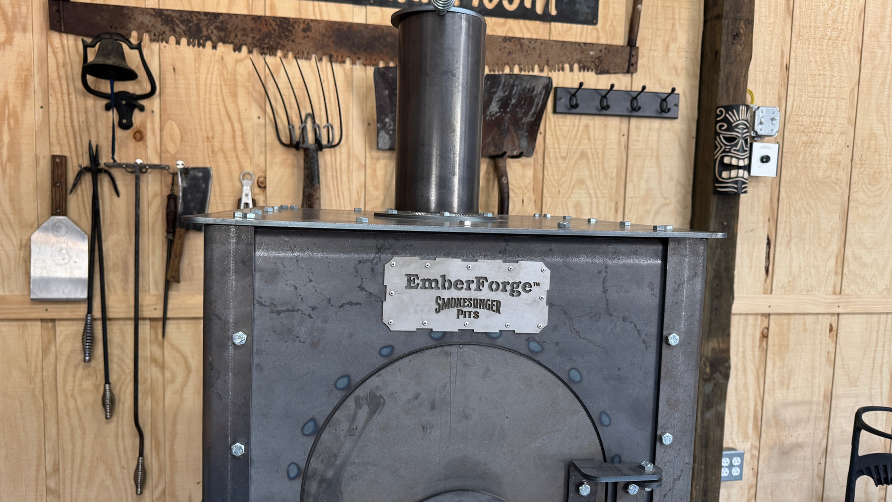 EmberForge™ Live Coal Maker – Professional Burn Barrel | Smokeslinger ...