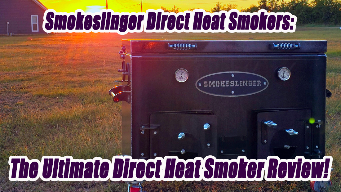 Load video: video about reviewing the full size smokeslinger and a look at what is inside the cooker