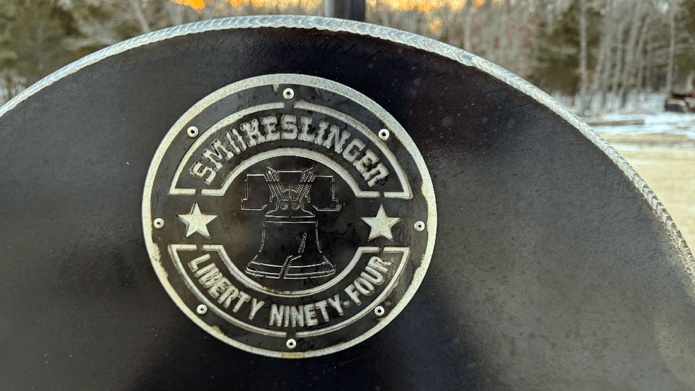 liberty94 logo plate and beautiful welds