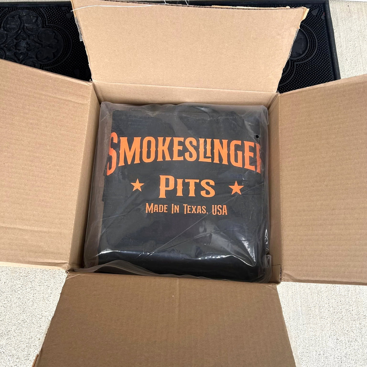 Mini Smokeslinger Cover packed in its shipping box